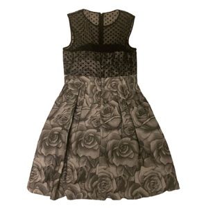 Muse Mixed Media Party Dress